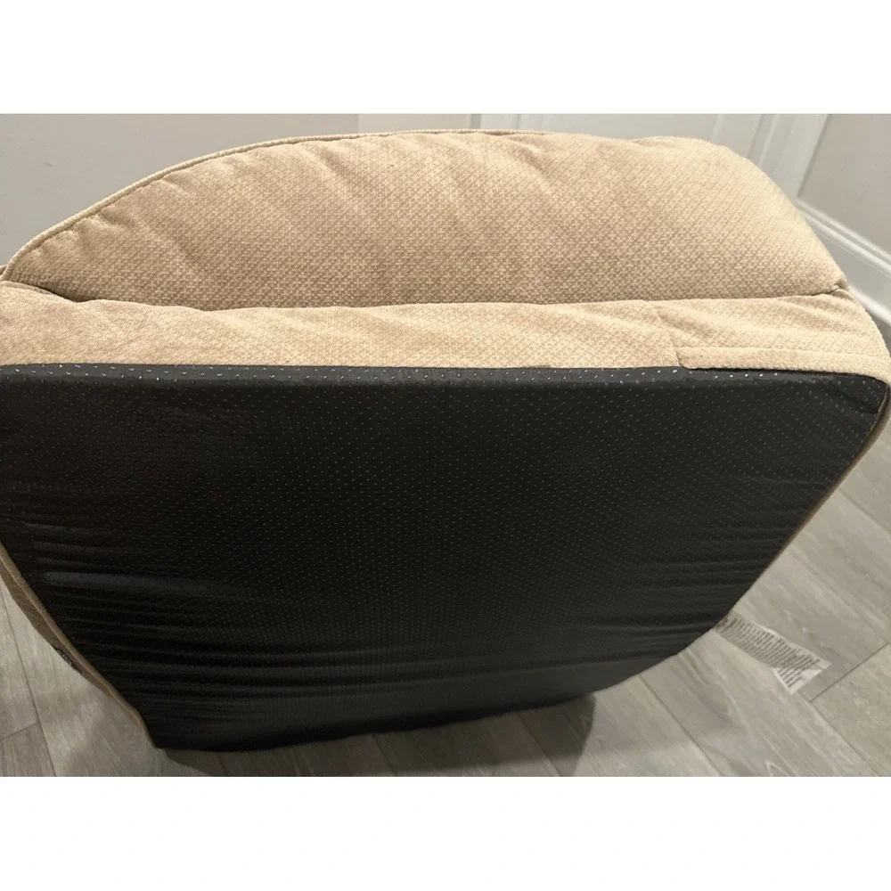 Serta® Ortho Foam Quilted Couch Pet Bed Tan 34 X 24 X 8 Plush Washable
